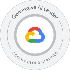 Google Cloud Certified Generative AI Leader badge